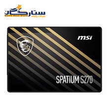 حافظه SSD ام اس آی مدل MSI SPATIUM S270 480GB ظرفیت 480 گیگابایت